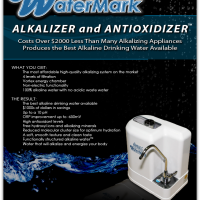 The WaterMark Non-Electric Water Ionizer
